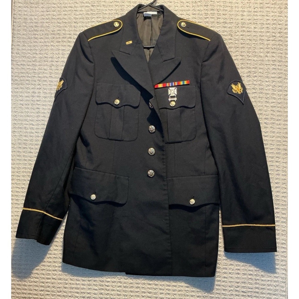 Bremen-Bowdon US ARMY Dress Blue Uniform Coat Class A 8405 01 552 2898 38R